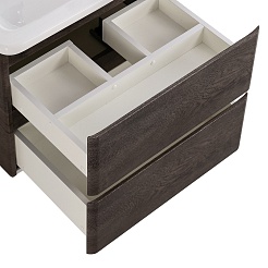 BelBagno Тумба под раковину Albano-Cer 50 подвесная Rovere Nature Grigio – фотография-7