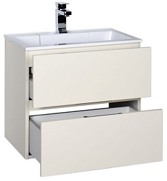 Aquanet Тумба с раковиной "Алвита 60" крем – фотография-4