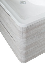 BelBagno Тумба под раковину Acqua 90 подвесная Rovere Vintage Bianco – фотография-7