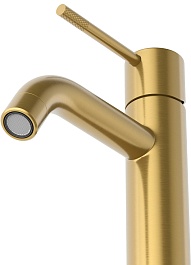 Cezares Смеситель для раковины Relax RELAX-LS1-BORO брашированное золото – фотография-2