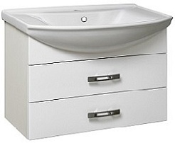 Runo Тумба для умывальника Рига 75 подвесная – фотография-1