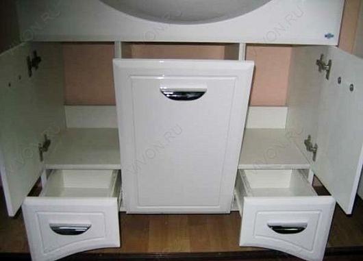 Misty Мебель для ванной Дрея 85 L с б/к – картинка-3