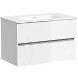 Sancos Тумба с раковиной Urban 80 белый глянец раковина Element 81 CN7005