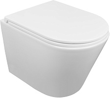 Azario Унитаз подвесной Teramo AZ-0053-UQ3 безободковый белый