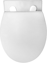 Azario Унитаз подвесной Keras white AZ-99046W безободковый белый – фотография-6