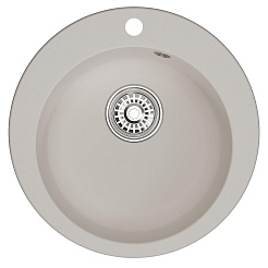 Mixline Мойка кухонная ML-GM13 белая – фотография-1