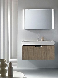 Jacob Delafon Тумба с раковиной "Reve 100" дымчатая, 1 ящик – фотография-2