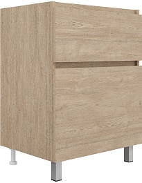 Teymi Тумба под раковину Laina 60 дуб светлый – фотография-1