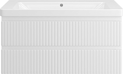 Brevita Тумба под раковину Victory 105 подвесная белая – фотография-1