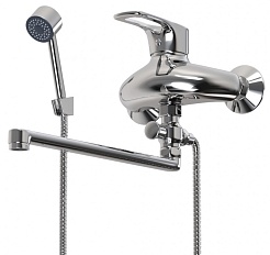 Mixline Смеситель для ванны и раковины 40k ML06-02 хром – фотография-2