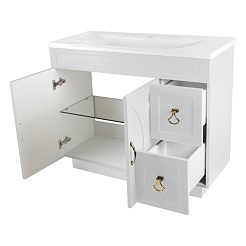 Misty Мебель для ванной Амбра 80 R – фотография-8