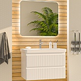 Brevita Мебель для ванной Victory 80 подвесная белая