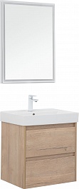 Aquanet Мебель для ванной Nova Lite 60 подвесная дуб крафт – фотография-1