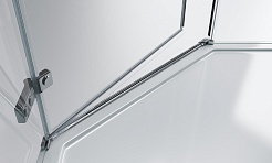 BelBagno Душевой уголок Kraft 100/100 KRAFT-P-1-100-C-Cr-L стекло прозрачное – фотография-3