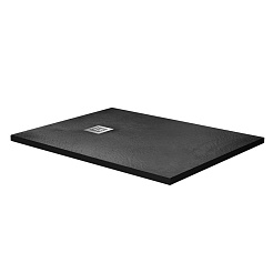 BelBagno Душевой поддон Tray 120/80 TRAY-MR-UNO-AH-120/80-35-NERO-CR – фотография-7