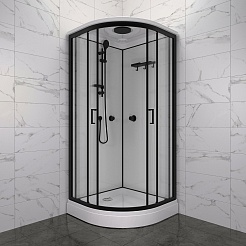 Triton Душевая кабина Прайм Блэк 90/90 А Щ0000071582 – фотография-7