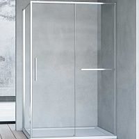 Vincea Душевой уголок Slim Soft 120x80 VSR-1SS8012CL профиль хром стекло прозрачное