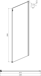 Ambassador  Душевой уголок Benefit 160x120 19021105HX-120HX – фотография-5