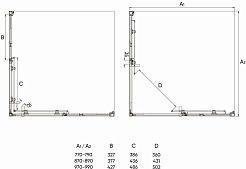 Veconi  Душевой уголок Rovigo RV-47 100x100 – фотография-6