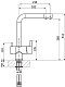 Florentina Смеситель "Арес AV" песочный для кухонной мойки – фотография-4