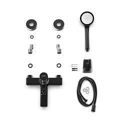 Tokito Смеситель для ванны KUDO чёрный TOK-KUD-1014 – фотография-5