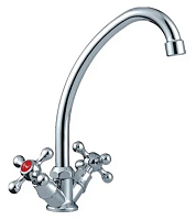 Frap Смеситель для кухни H08 F4008 хром