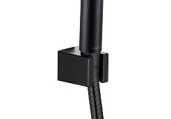 Aquatek Смеситель для душа Ника AQ1834MB матовый черный – фотография-5