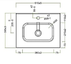 BelBagno Тумба с раковиной Kraft 39 50 подвесная Bianco Opaco – фотография-13