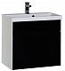 Aquanet Мебель для ванной "Латина 70" черная 1 ящик (181082) – картинка-14