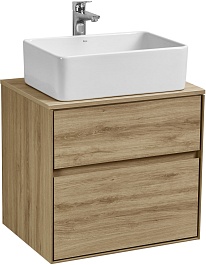 Акватон Тумба под раковину Либерти 60 дуб эльвезия – фотография-1