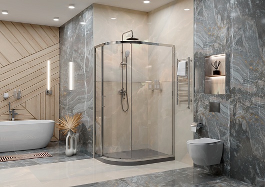 Ambassador  Душевой уголок Kingston 120x80 14011117 – фотография-4