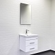 Comforty Тумба с раковиной Никосия 50П белая – картинка-12