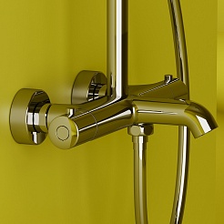 Sancos Душевая система Game с термостатическим смесителем хром SC3001CH – фотография-5