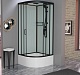 Frank Душевая кабина F400/2 black с крышей – фотография-14