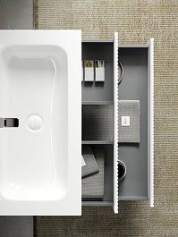 Sancos Мебель для ванной Snob R 100 bianco – фотография-7