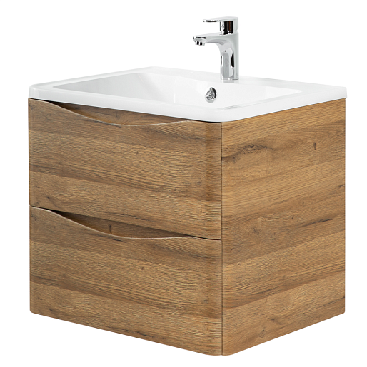 BelBagno Тумба с раковиной Acqua 60 подвесная Rovere Rustico – фото-1