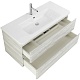 BelBagno Тумба под раковину Albano-Cer 105 подвесная Rovere Vintage Bianco – фотография-14