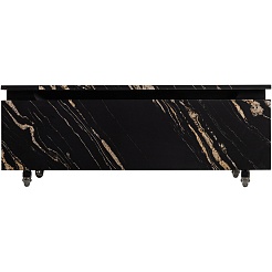 Cezares Тумба с раковиной Slider 100 с 2 ящиками подвесная чёрный фьюжн – фотография-18