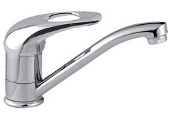 Frap Смеситель для кухни H02 F4502-B хром – фотография-1