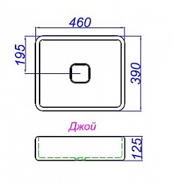 Aqwella Комплект мебели Mobi 100 бетон светлый – фотография-4