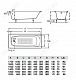Roca Ванна чугунная Continental 21290100R 170x70 см, без антискользящего покрытия – картинка-14