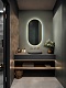 Jorno Зеркало Bologna Gold 55x105 с ореольной подсветкой золото – фотография-18
