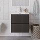 BelBagno Тумба под раковину Uno 70 подвесная Темно-Серый матовый – фотография-29