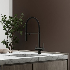 Sancos Смеситель для кухни Imola SC4010MB матовый черный – фотография-5