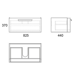 Owl 1975 Тумба с раковиной Ragnar 85 – фотография-5