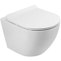 BelBagno Унитаз подвесной Sfera-Tor BB046CH-TOR/BB2111SC смыв TORNADO