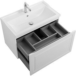 Cezares Тумба под раковину Giubileo 80 подвесная bianco lucido – фотография-3