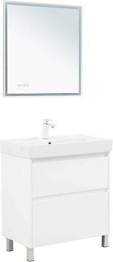 Aquanet Мебель для ванной Nova Lite 2.0 75 белая – фотография-2