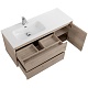 BelBagno Тумба под раковину Kraft 100 L подвесная Rovere Galifax Bianco – картинка-17
