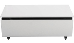 Cezares Тумба с раковиной Slider 100 с 2 ящиками белая – фотография-17